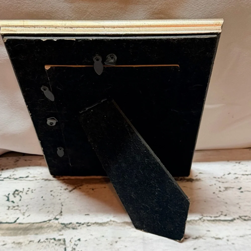 Black and Silver Butterfly Frame‎ with embellishment 5x7”